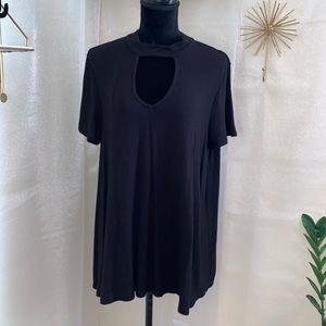 Keyhole cut out Blouse